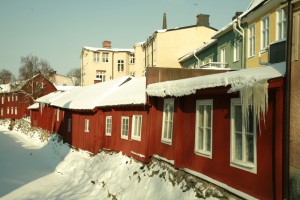 Äldre hus i Västerås